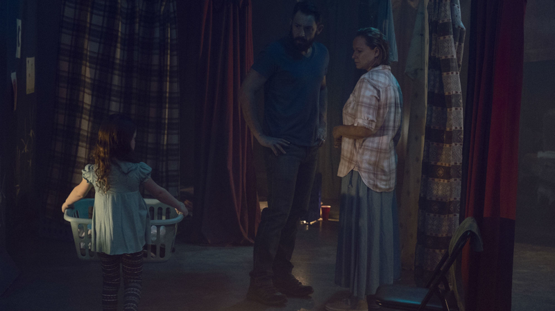 Just your basic, normal family, with a mom who kills her husband to save her daughter.